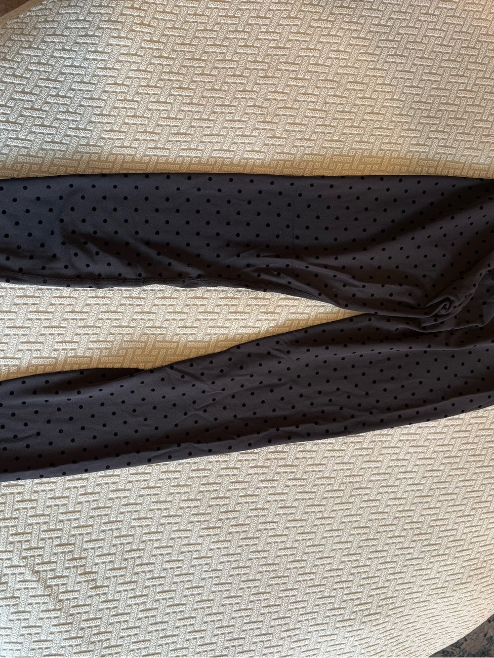 lululemon Black Polka Dot women’s  Leggings